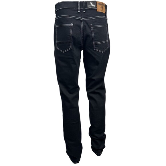 LA Lakers Mens 38X32 FISLL NBA Denim Jeans Black Basketball Kobe Lebron New - Picture 5 of 10